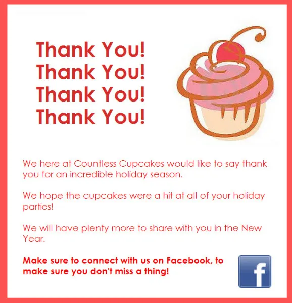 Gratitude email