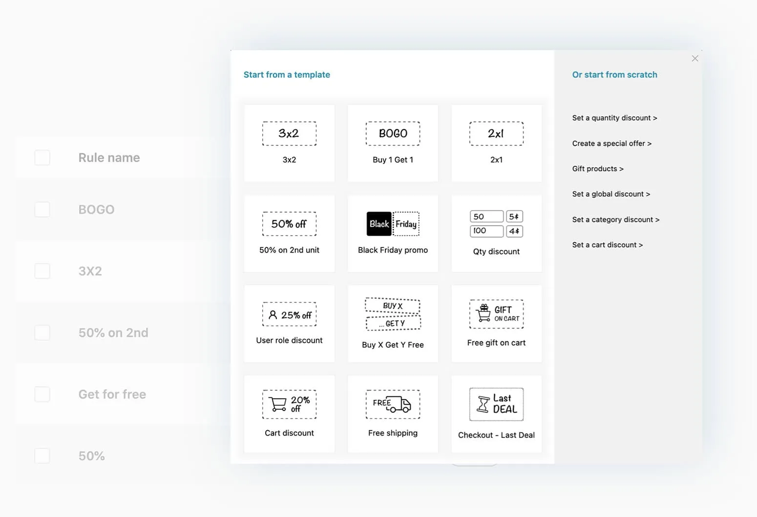 YITH WooCommerce Dynamic Pricing and Discounts dashboard