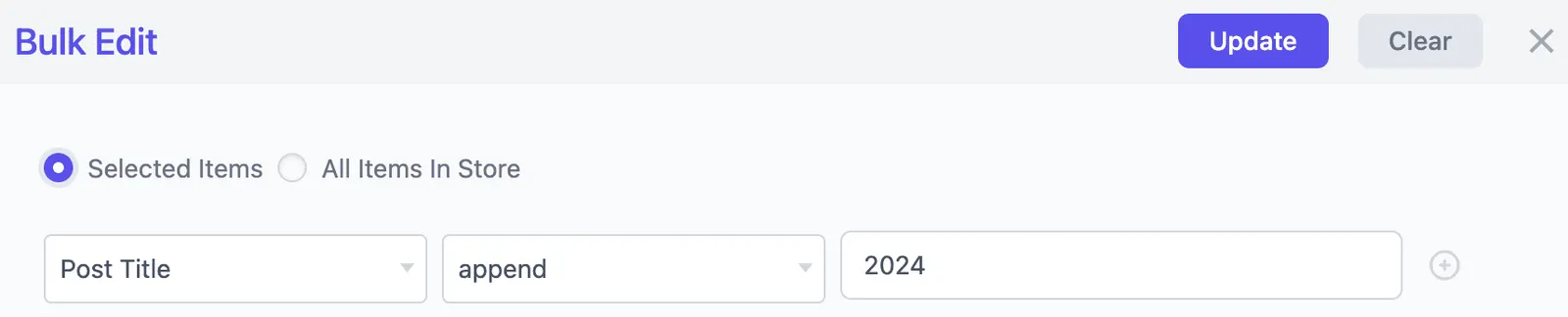append text to post title in bulk