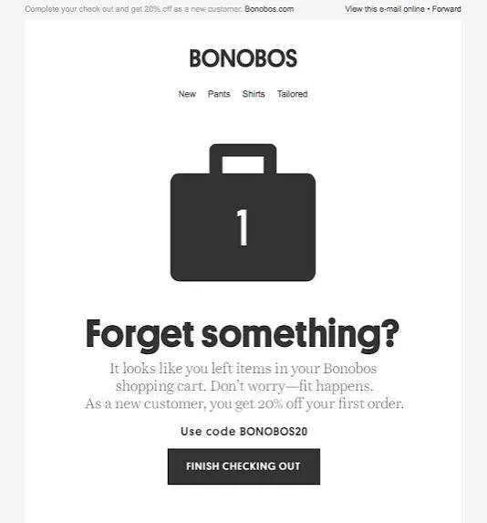 Abandoned cartcoupons