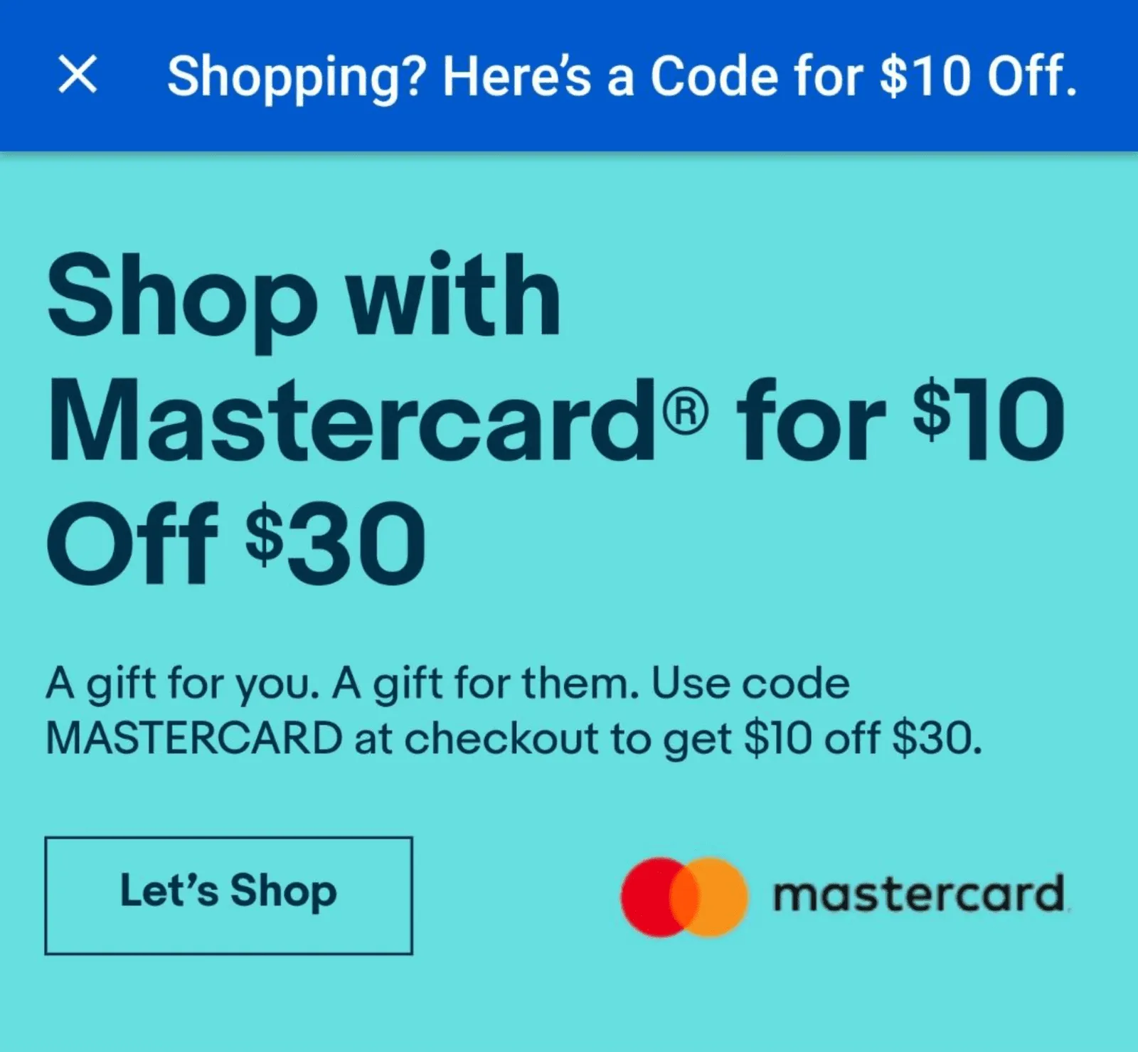 Credit card coupons