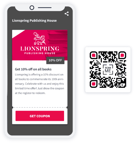 QR code coupons