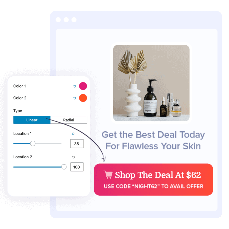 Spectra Gutenberg plugins marketing button block
