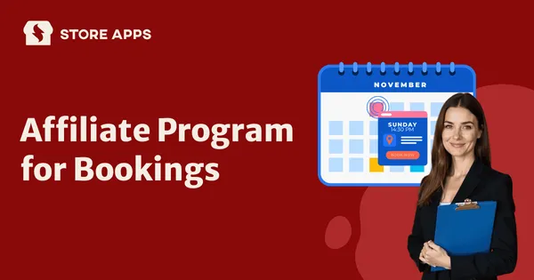 WooCommerce bookings affiliate program cover