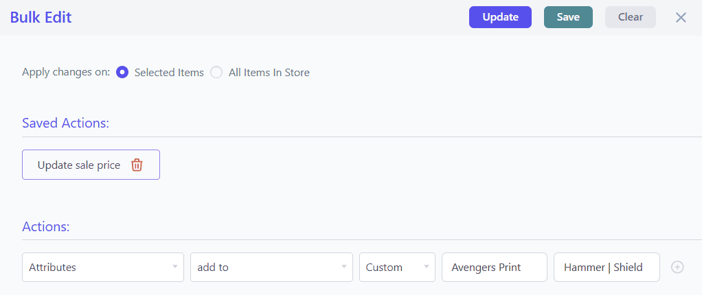 Add custom WooCommerce attributes to multiple products in bulk