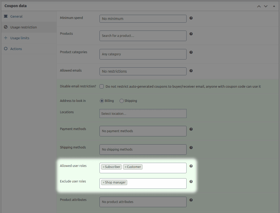 Smart Coupons user role based dynamic pricing