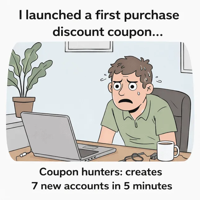 first order discount abuse