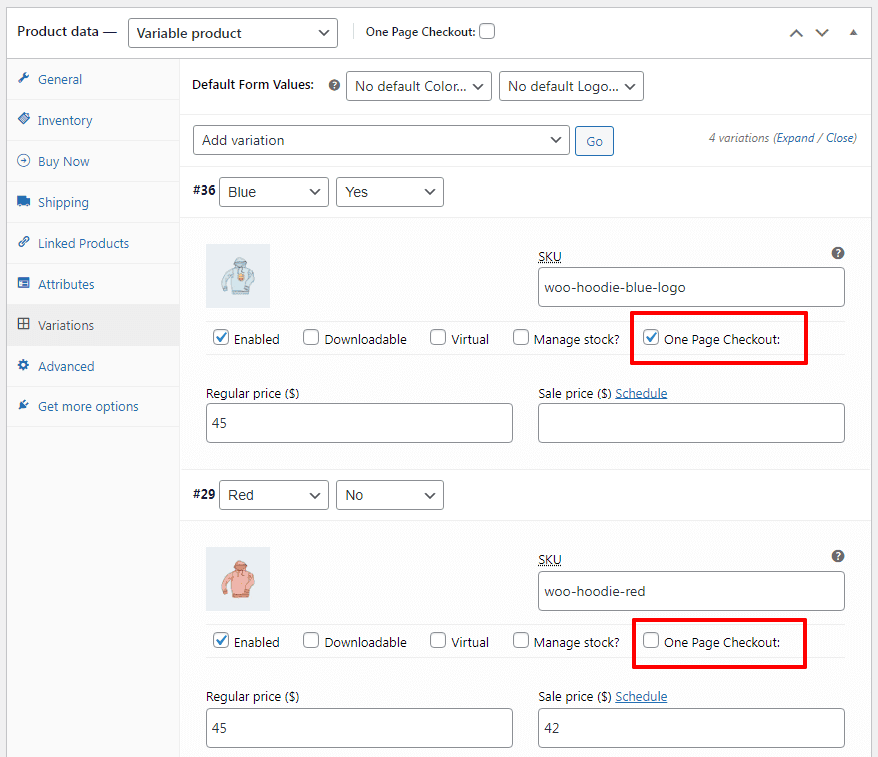 woocommerce one page checkout