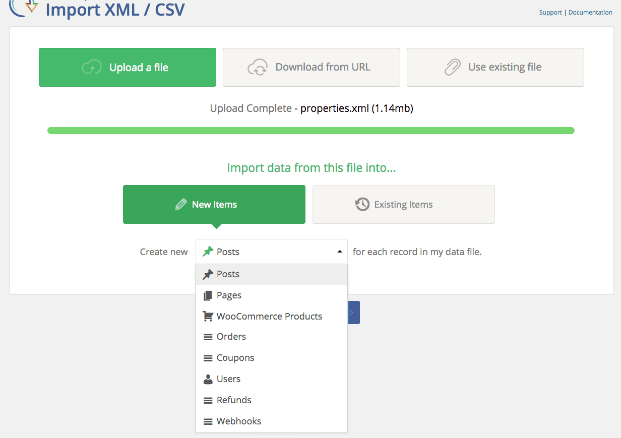 Wp-all-import-dashboard