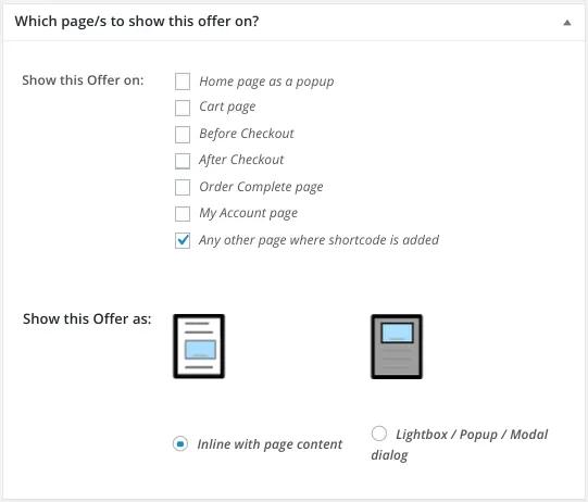 Show upsells using Smart Offers on Custom Thank You Page - so-any-other-page