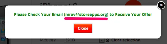 What happens when an offer is not accepted