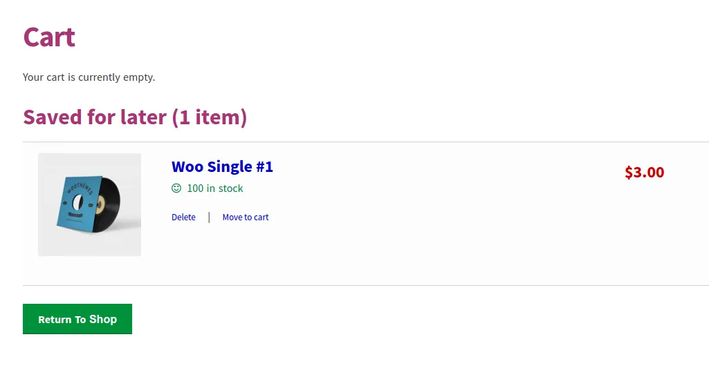 How Save For Later For WooCommerce Works