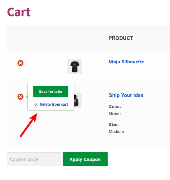 How Save For Later For WooCommerce Works
