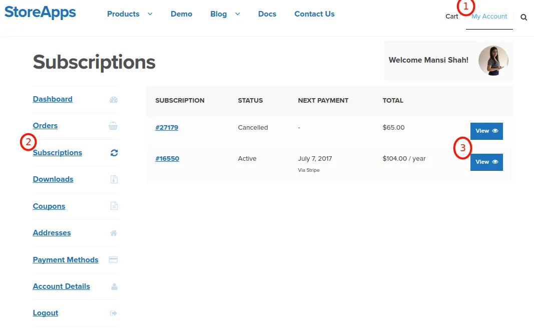 Subscriptions