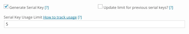 How to setup & use Serial Key
