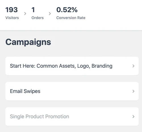 readymade affiliate marketing campaigns list