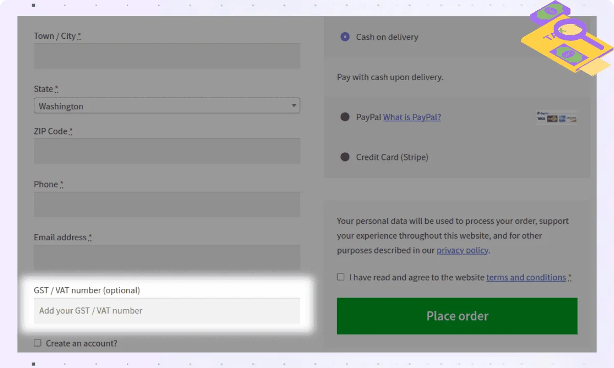 add new custom checkout fields