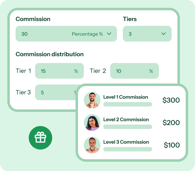affiliate for woocommerce multi-tier commission plan setup