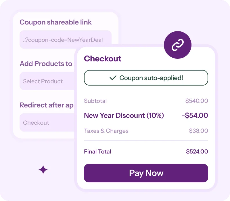 smart coupons woocommerce url coupons auto apply