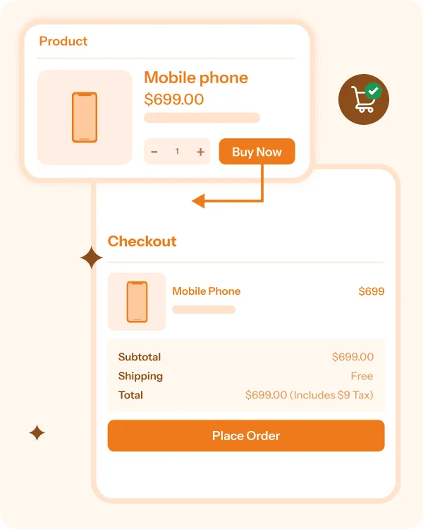 StoreApps Cashier direct checkout