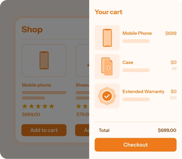 StoreApps Cashier side cart