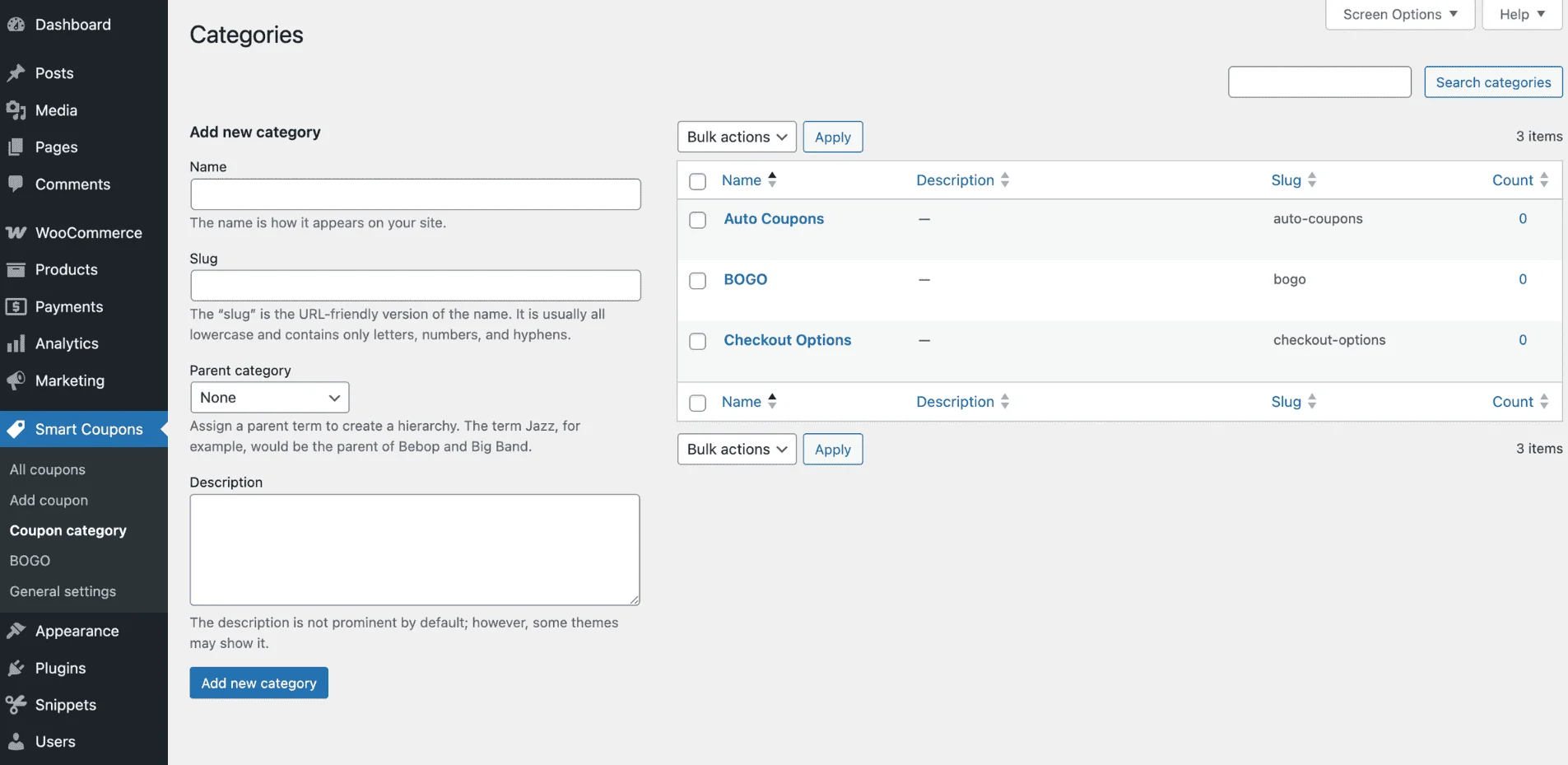 webtoffee coupons plugin coupon category feature