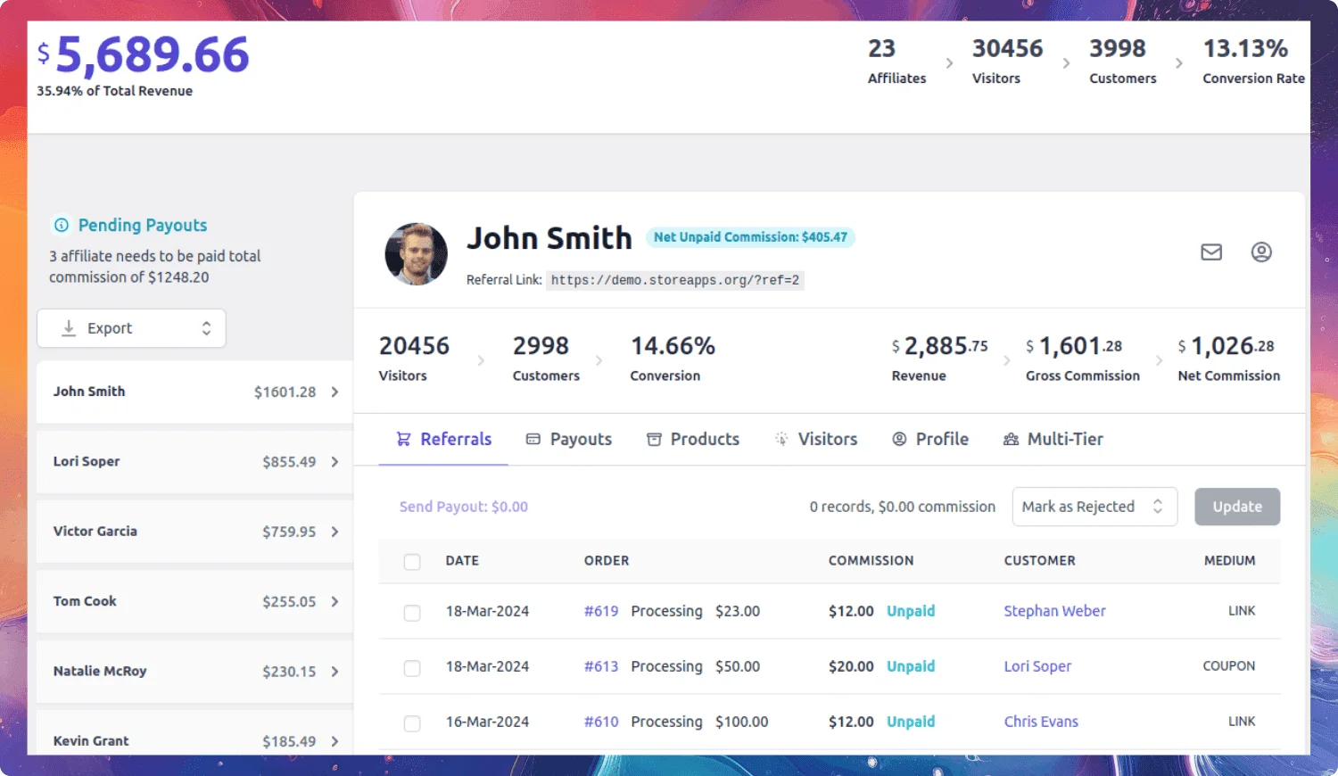 WordPress affiliate plugin hero